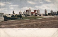 Entrance Swope Park Kansas City, MO Postcard Postcard Postcard