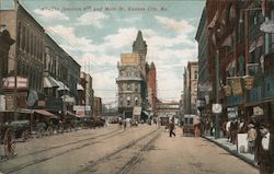 The Junction - 9th and Main Street Postcard