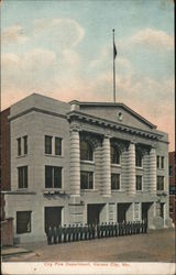 City Fire Department Kansas City, MO Postcard Postcard Postcard