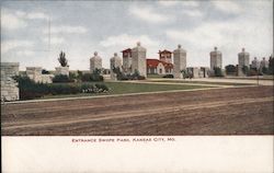 Entrance Swope Park Kansas City, MO Postcard Postcard Postcard