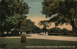 Pleasure Grounds Swope Park Postcard