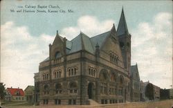 Calvary Baptist Church, 9th and Harrison Streets Postcard