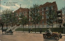 St. Mary's Hospital, 28th and Main Streets Postcard