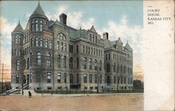 Jackson County Court House Postcard