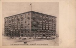 Reinforced Concrete Building of Montgomery Ward & Company Postcard