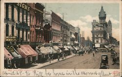 Main Street Kansas City, MO Postcard Postcard Postcard