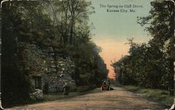 The Spring on Cliff Drive Postcard