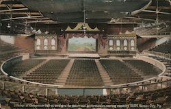 Interior of Conference Hall Kansas City, MO Postcard Postcard Postcard