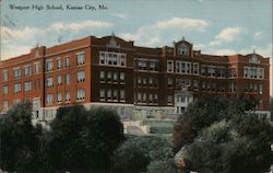 Westport High School Postcard