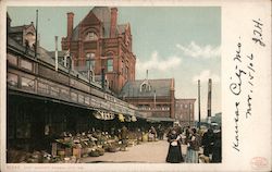 City Market Postcard