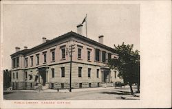 Public Library Postcard