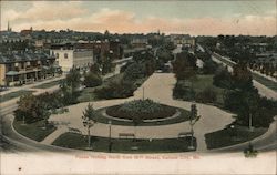 Paseo looking North from 18th Street Postcard