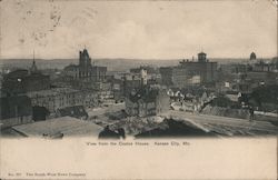 View from the Coates House Postcard