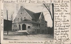 Beacon Hill Congregational Church Kansas City, MO Postcard Postcard Postcard