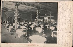 "The Tea Room" Emery, Bird, Thayer, Co. Postcard