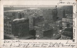 Birds Eye View Kansas City, MO J. S. Knight Postcard Postcard Postcard