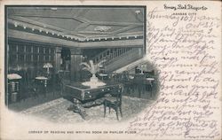 Reading & Writing Room on Parlor Floor - Emery, Bird, Thayer Company Kansas City, MO Postcard Postcard Postcard