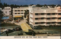 Dorchester Hotel and Pool Miami Beach, FL Postcard Postcard Postcard