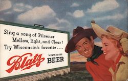 Blatz Brewing Company Milwaukee, WI Advertising Postcard Postcard Postcard