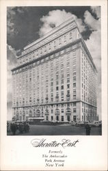 Sheraton East Park Avenue New York, NY Postcard Postcard Postcard