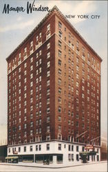 Manger Windsor in New York City Postcard