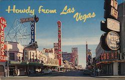 Fremont Street Las Vegas, NV Postcard Postcard Postcard