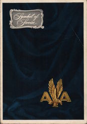 Symbol of Service with American Airlines Postcard