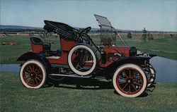 1908 White Steamer Roadster - Gene Zimmermans Automobilorama Postcard