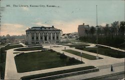 The Library Postcard