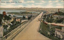 Intercity Viaduct Kansas City, KS Postcard Postcard Postcard