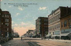 Minnesota Avenue, West from 6th Street Postcard