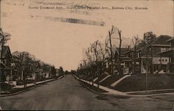 North Tremont Avenue, North from Parallel Avenue Postcard