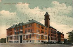 Central High School Postcard