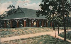 Pavilion City Park Kansas City, KS Postcard Postcard Postcard