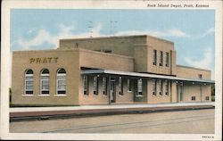 Rock Island Depot Postcard