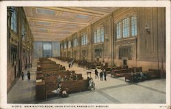 Main Waiting Room, Union Station Postcard