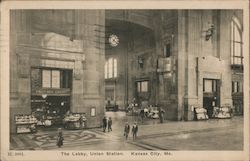 The Lobby, Union Station Postcard