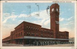 Dearborn Station Chicago, IL Postcard Postcard Postcard