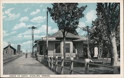 Santa Fe Depot Postcard