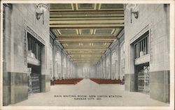 Main Waiting Room, New Union Station Postcard