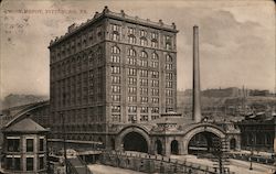 Union Depot Pittsburgh, PA Postcard Postcard Postcard