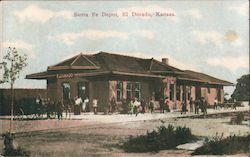 Santa Fe Depot Postcard