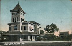 Frisco Depot Wichita, KS Postcard Postcard Postcard