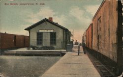 Soo Depot Postcard