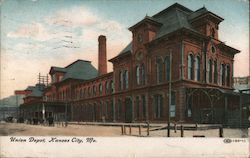 Union Depot Kansas City, MO Postcard Postcard Postcard