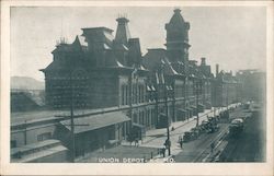 Union Depot K.C. Kansas City, MO Postcard Postcard Postcard