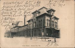 Union Depot Kansas City, MO Postcard Postcard Postcard