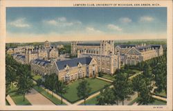 Lawyers Club University of Michigan Ann Arbor, MI Postcard Postcard Postcard