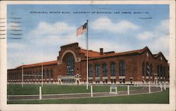 Intramural Sports Bldg. at the University of Michigan Postcard