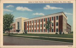 School of Public Health, University of Michigan Postcard